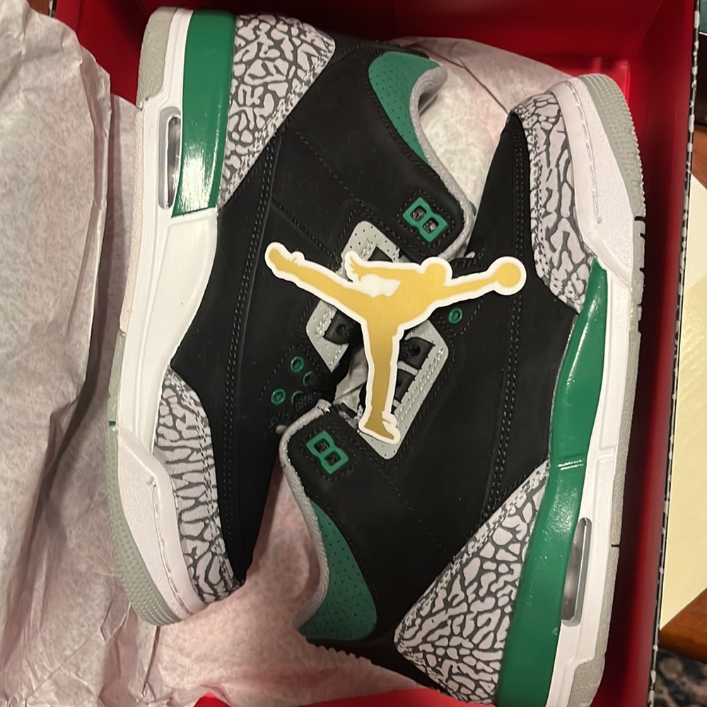 Air Jordan 3 Pine Green 5Y CT398614-030 DS ALL Brand New